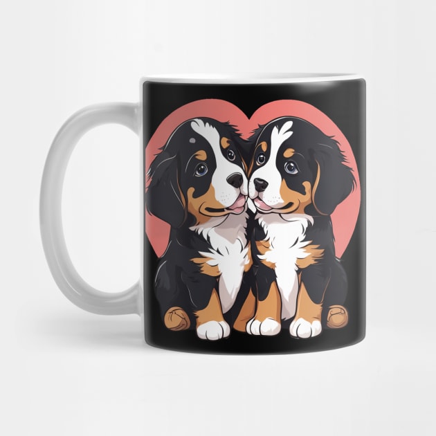 bernese mountain dog by animegirlnft